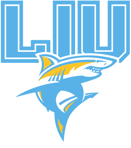 LIU Sharks 2019-Pres Primary Logo DIY iron on transfer (heat transfer)